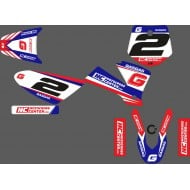STICKER KIT MOTOCROSSCENTER TEAM FOR GAS GAS & TORROT E10-E12 (CHOOSE YOUR NAME AND NUMBER)