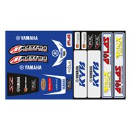 KIT ADHESIVOS 4MX GUARDABARROS DELANTERO + TRASERO YAMAHA