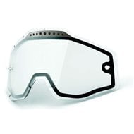 100% GOGGLE LENS VENTED DUAL SMOKE