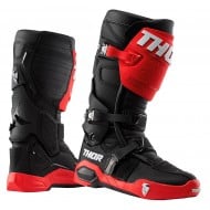 THOR RADIAL MX BOOTS RED / BLACK COLOUR
