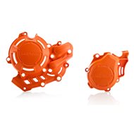 PROTECTOR TAPA ENCENDIDO + EMBRAGUE COLOR NARANJA HUSQVARNA FC 450 (2016-2019)