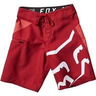 FOX YOUTH STOCK BOARDSHORT CARDINAL RED COLOUR