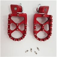 OFFPARTS OVERSIZED FOOTPEGS RED BETA RR 250/300/350/390/430/480 (2013-2019)