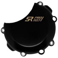 CLUTCH COVER PROTECTOR SR PROTECT BLACK FOR KTM EXC 250/300 2 STROKES (2017-2023)