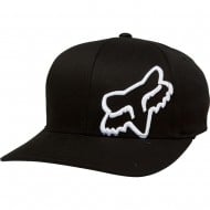 GORRA INFANTIL FOX FLEX 45 COLOR NEGRO / BLANCO