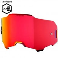 PANTALLA GAFAS 100% ARMEGA HIPER ROJAS (HD VISION)