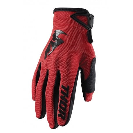 GUANTES THOR SECTOR 2020 COLOR ROJO