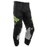 PANTALÓN INFANTIL THOR PULSE AIR PINNER 2020 COLOR NEGRO / ÁCIDO