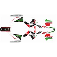 KIT COMPLETO ADHESIVOS GAS GAS SARDEGNA 2011 (COMPATIBLE CON GAS GAS 2010-2011)