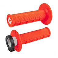 PUÑOS ODI MX V2 LOCK-ON HALF-WAFFLE GRIP NARANJA FLUOR