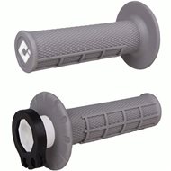 PUÑOS ODI MX V2 LOCK-ON HALF-WAFFLE GRIP GRIS