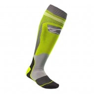 CALCETINES ALPINESTARS MX PLUS-1 COLOR AMARILLO FLUOR /