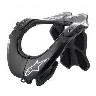 ALPINESTARS BNS TECH-2 NECK SUPPORT BLACK / GREY COLOUR