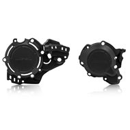 ACERBIS IGNITION + CLUTCH COVER PROTECTOR BLACK HUSQVARNA TE 250/300 (2020-2023)