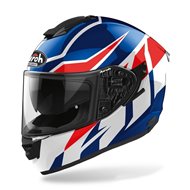 OFFER AIROH ST.501 FROST HELMET BLUE / RED GLOSS COLOUR