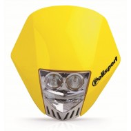 OUTLET PORTAFAROS POLISPORT HMX LED COLOR AMARILLO-8657100004-