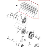 KIT EMBRAGUE HUSQVARNA FC 250 (2016-2017)