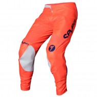 PANTALON SEVEN MX ANNEX BORTZ COULEUR CORAIL / BLEU MARINE