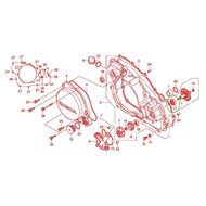 OUTLET COJINETE BOLAS 12x24x6 ORIGINAL BOMBA DE AGUA HONDA CRF 250/450 R (2010-2016)