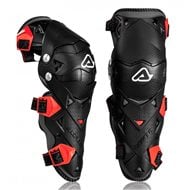 GENOUILLÈRES ACERBIS IMPACT EVO 3.0 COULEUR NOIR / ROUGE