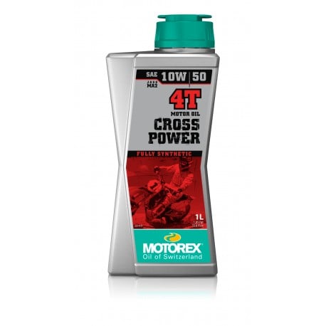 ACEITE MOTOREX CROSS POWER 4T 10W50 (1 LITRO)