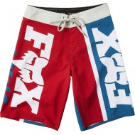 OFFER FOX YOUTH VICTORY BOARDSHORT BLUE / RED COLOUR [STOCKCLEARANCE]