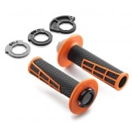 ODI LOCK-ON GRIP SET KTM SX (2017-2020) + SX-F (2016-2020) + EXC/XC-W (2017-2020 ) OPEN GRIP END