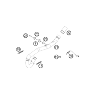 EXHAUST PIPE EXC W. LAMBDA