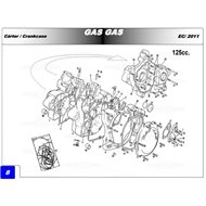 JUNTAS DE MOTOR COMPLETAS GAS GAS EC 125 (2001-2013)