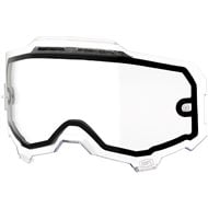 100% ARMEGA VENTED DUAL LENS CLEAR