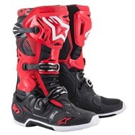 BOTAS ALPINESTARS TECH 10 2021 COLOR ROJO / NEGRO