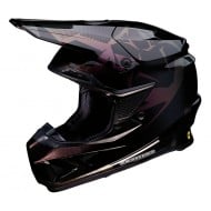 CASCO MOOSE F.I. AGROID COLOR MORADO / NEGRO IRISCIENTE [LIQUIDACIONSTOCK]