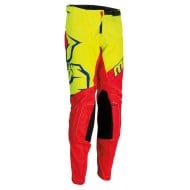 OFFER YOUTH MOOSE AGROID PANT RED / YELLOW / BLUE COLOUR [STOCKCLEARANCE]