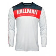 OFFER THOR HALLMAN TRES JERSEY RED / WHITE / BLUE COLOUR [STOCKCLEARANCE]