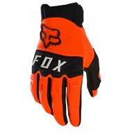 GANTS FOX DIRTPAW COULEUR ORANGE FLUO