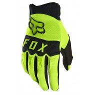 FOX DIRTPAW GLOVE FLUO YELLOW COLOUR  [STOCKCLEARANCE]