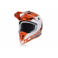 ACERBIS LINEAL HELMET 2020 ORANGE WHITE