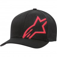 GORRA ALPINESTARS CORP SHIFT 2 COLOR NEGRO / ROJO-ALP25013465-