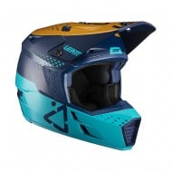 OFFER LEATT MOTO 3.5 V21.4 HELMET BLUE COLOUR