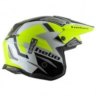 OFFER HEBO TRIAL BALANCE HELMET FLUO YELLOW COLOUR