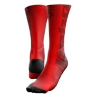 Calcetines Hebo Solid Color Rojo