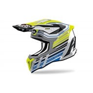 CASCO AIROH STRIKER SHADED 2021 COLOR AMARILLO BRILLO