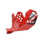 SKID PLATE WITH SKID LINK AXP XTREM HONDA CRF 450 L (2019-2024) COLOUR RED [STOCKCLEARANCE]