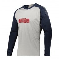 Outlet Camiseta Leatt Mtb 2.0 Long Color Azul Oscuro