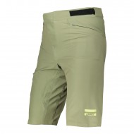 OUTLET PANTALÓN CORTO MTB LEATT 1.0 COLOR CACTUS-LB502113036X-