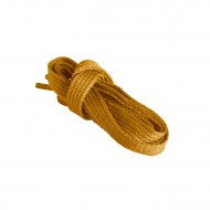NON-STRETCH LACES SAND COLOUR - PAIR