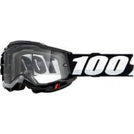 GAFAS 100% ACCURI 2 ENDURO COLOR NEGRO - LENTE TRANSPARENTE