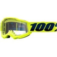 GAFAS INFANTILES 100% ACCURI 2 COLOR AMARILLO FLUOR - LENTE TRANSPARENTE