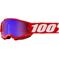 GAFAS INFANTILES 100% ACCURI 2 2021 COLOR ROJO FLUOR - LENTE