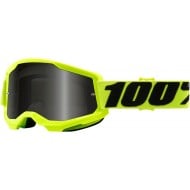 GAFAS 100% STRATA 2 SAND 2021 COLOR AMARILLO FLUOR - LENTE